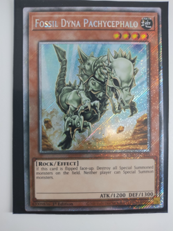 Fossil Dyna Pachycephalo (Platinum Secret Rare) RA03-EN195 - Image 2
