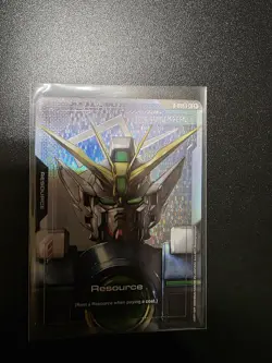 Wing Gundam C+ Foil Resource Gundam Card Game TCG - Image 1