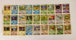 27 Pokemon Japanese Pocket Monsters Cards No Duplicates Pikachu NM - Image 1