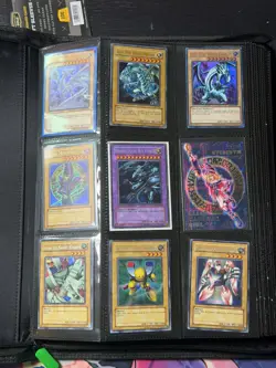 200+ Card EPIC Collection LOT Binder Dark Magician Girl EXODIA BLUE EYES Yugioh - Image 1