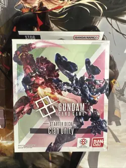 Gundam Card Game Clan Unity Starter Deck ST06 TCG In Hand - Image 1