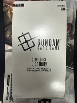 Gundam Card Game Clan Unity Starter Deck ST06 TCG In Hand - Image 4