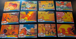 1999 Pokemon Topps Pikachu Vacation Movie Animation (12 card lot) - Image 1