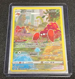 Lot of 5 Pokemon Lost Origin Parasect TG01/TG30 Trainer Gallery Holo Cards - Image 2