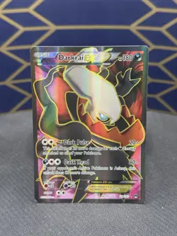 Pokemon Darkrai EX Holo Full Art Ultra Rare Card 118/122 Pokemon TCG - Image 1
