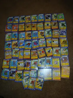 Lot Of 65 Digimon 1st Edition Trading Playing Cards Bandai 1999 Free Shipping - Image 1