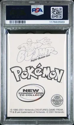 NM CARD 2001 DUNKIN BOOMER POKEMON STICKERS 25 PIKACHU STICKER PRISM HOLO & NON - Image 3