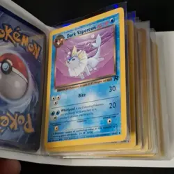 pokemon binder collection vintage 30 Pokemon Card Lot With Binder - Image 4