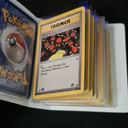 pokemon binder collection vintage 30 Pokemon Card Lot With Binder - Image 5