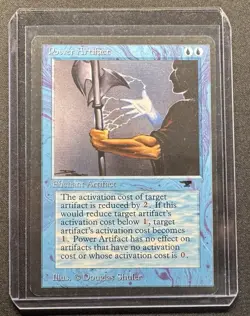 Rare Power Artifact MTG Card Near Mint Condition MTG NM Almost Mint Antiquities - Image 1