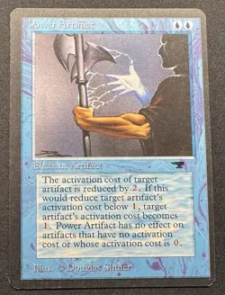 Rare Power Artifact MTG Card Near Mint Condition MTG NM Almost Mint Antiquities - Image 2