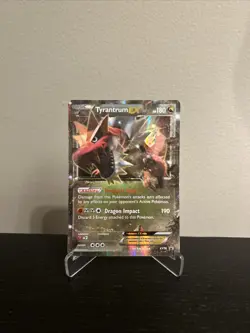 Pokemon Tyrantrum EX XY70 XY Black Star Promo Holo Card - Image 1