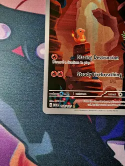 Pokemon TCG Scarlet & Violet 151 Charmander IR Illustration Rare Card 168/165 🔥 - Image 5