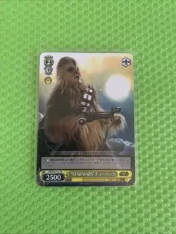 2022 Weiss Schwarz Star Wars Chewbacca SW/S49-121 PR PROMO (Japanese) Card - Image 1