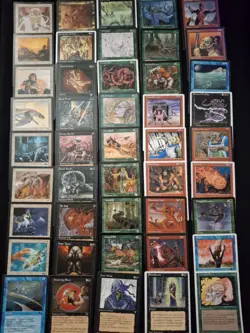 Magic The Gathering Mtg vintage 45 card lot 1993-1999 - Image 1