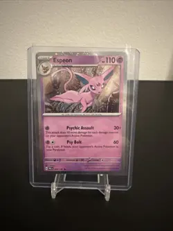 Pokemon Costco Prismatic Evolutions TCG Mini Tin Sealed + Espeon Foil Card - Image 2