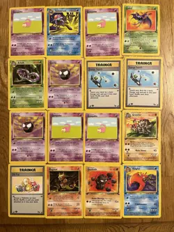 Pokemon TCG First Edition Fossil Lot of 28 Cards Non Holo - Image 1