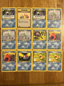 Pokemon TCG First Edition Fossil Lot of 28 Cards Non Holo - Image 2