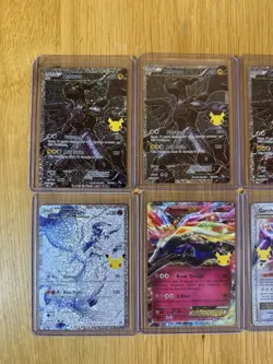 Pokemon Celebrations Reshiram, Zekrom, Xerneas Full Art Rare Card Lot Of 8 - Image 2