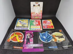 Pokemon Carddas And Rare Magic Message Clear Cards Lot Vintage Bandai And Merlin - Image 1