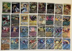 MEGA Kangaskhan Celebi Scizor Celebrations Art Trainer Pokemon EX 32 Card LOT - Image 1