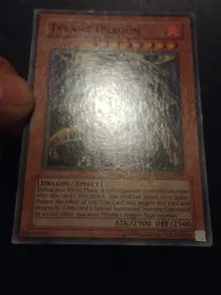 Yu-Gi-Oh! SUPER RARE HOLO CARD TYRANT DRAGON RP02-EN056 VLP - Image 2
