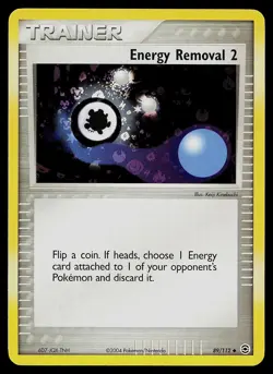 Pokemon Card - Energy Removal 2 FireRed & LeafGreen 89/112 Reverse Holo - Image 1