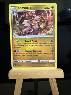 KOMMO-O - 54/70 Dragon Majesty Set - LP - Holo Rare - Pokemon TCG Card - Image 1