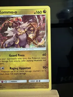 KOMMO-O - 54/70 Dragon Majesty Set - LP - Holo Rare - Pokemon TCG Card - Image 3