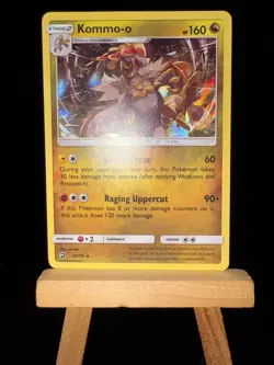 KOMMO-O - 54/70 Dragon Majesty Set - LP - Holo Rare - Pokemon TCG Card - Image 4