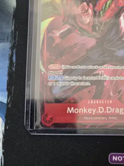 One Piece TCG Monkey D Dragon Alt Art OP07-015 Card Game Super Rare, SR English - Image 3