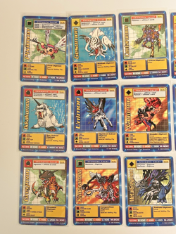 1999 Bandai (14) Card Digimon Lot Greymon & Many Others - Image 2