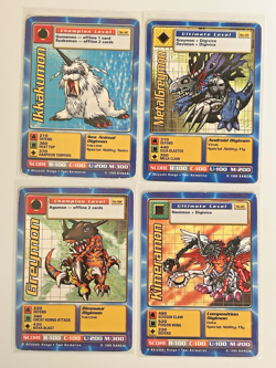 1999 Bandai (14) Card Digimon Lot Greymon & Many Others - Image 4