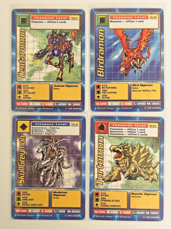 1999 Bandai (14) Card Digimon Lot Greymon & Many Others - Image 5