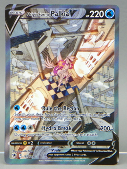 Pokemon TCG 2022 Origin Forme Palkia V 167/189 Astral Radiance Alt Art Card - Image 1