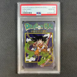 Son Goku 4-26 CR Itajaga Dragon Ball Card PSA GEM MT 10 VOL 4 2024 Bandai - Image 1