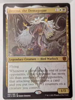 Breena, the Demagogue - THICK STOCK - Commander: 2021 - Magic the Gathering MTG - Image 1