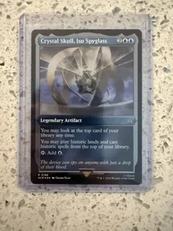 Crystal Skull, Isu Spyglass (Foil Etched) Universes Beyond: Assassin's Creed... - Image 1