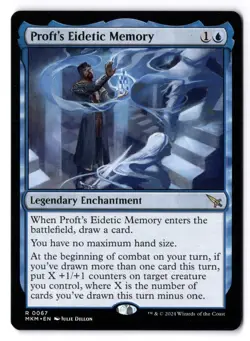 Proft's Eidetic Memory NM* Murders At Karlov Manor ENGLISH 0067 mtg -UnltdCards - Image 1