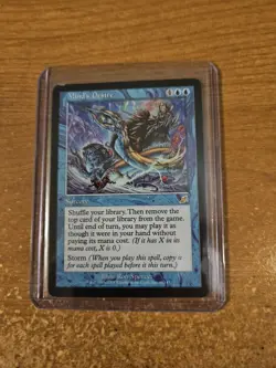 MAGIC THE GATHERING SCOURGE RARE MIND'S DESIRE MODERATELY PLAYED - Image 1