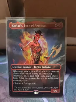 Karlach, Fury of Avernus (Rainbow Foil) Secret Lair Drop Foil - Image 1