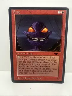MTG Atog Antiquities Magic the Gathering LP - Image 1