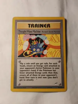 Pokemon: Thought Wave Machine (Rocket's Secret Machine) (96/105) -Neo Destiny LP - Image 1
