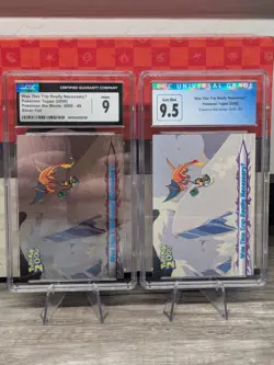 MINT 9 GEM 10 SILVER WAS THIS TRIP REALLY NECESSARY 49 TOPPS MOVIE POKEMON 2000 - Image 1