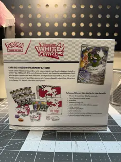 NEW/SEALED Pokemon TCG WHITE FLARE ETB Elite Trainer Box - Free Shipping - Image 2