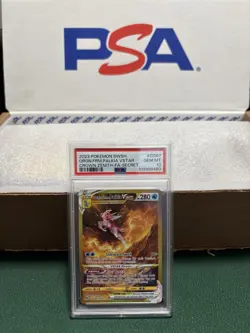 Pokemon TCG: Origin Forme Palkia Vstar #GG67 Gold Crown Zenith PSA 10, GEM MINT - Image 1