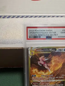 Pokemon TCG: Origin Forme Palkia Vstar #GG67 Gold Crown Zenith PSA 10, GEM MINT - Image 2