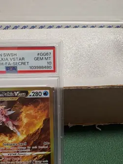Pokemon TCG: Origin Forme Palkia Vstar #GG67 Gold Crown Zenith PSA 10, GEM MINT - Image 3