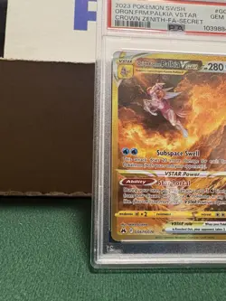 Pokemon TCG: Origin Forme Palkia Vstar #GG67 Gold Crown Zenith PSA 10, GEM MINT - Image 5
