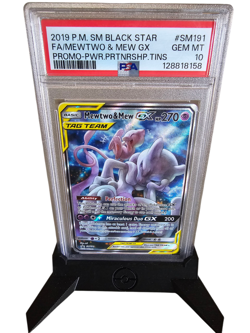 2019 Pokemon Mewtwo & Mew GX #SM191 Black Star Promo - PSA 10 GEM MINT - Image 1